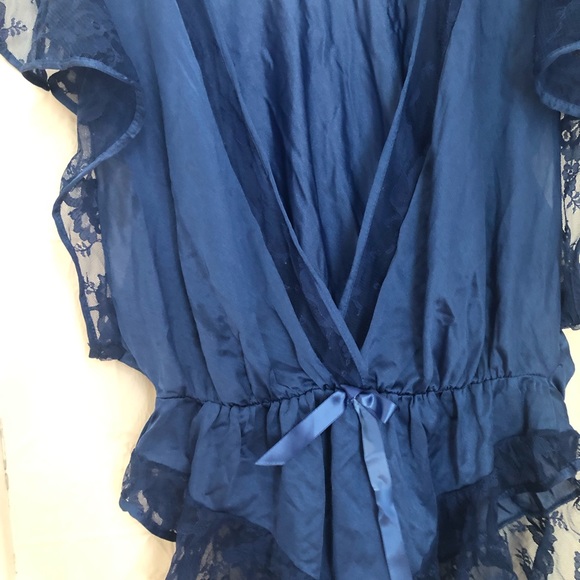 Real Vintage lingerie Royal Blue - Picture 2 of 3